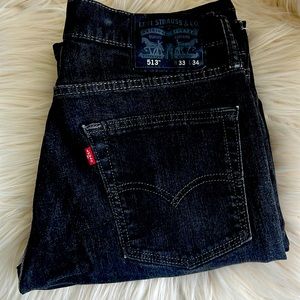 Black 513 33x34, gently worn.